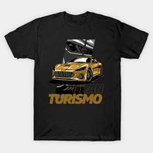 Maseratti GranTurismo Gold T-Shirt